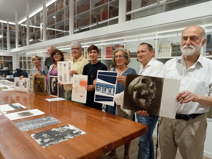 El gaditano Wenceslao Robles y la canaria Mari Vadell ganan los premios Ramiro Carregal y Manuel Ayaso de grabado