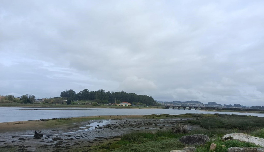 Cambados contará con un área de descanso y mirador dotado de un columpio en el humedal del Umia