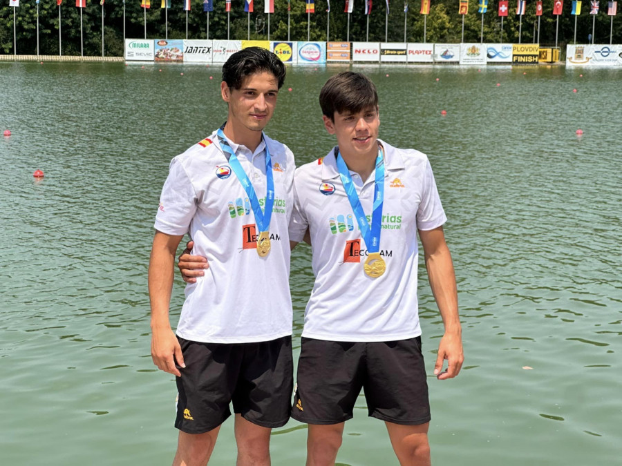 Manuel Fontán se proclama campeón del mundo en C2 M 1000 metros junto a Pablo Crespo