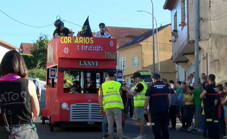 La Festa da Dorna tira de humor e ingenio con las carrilanas más originales en el Jran Prix