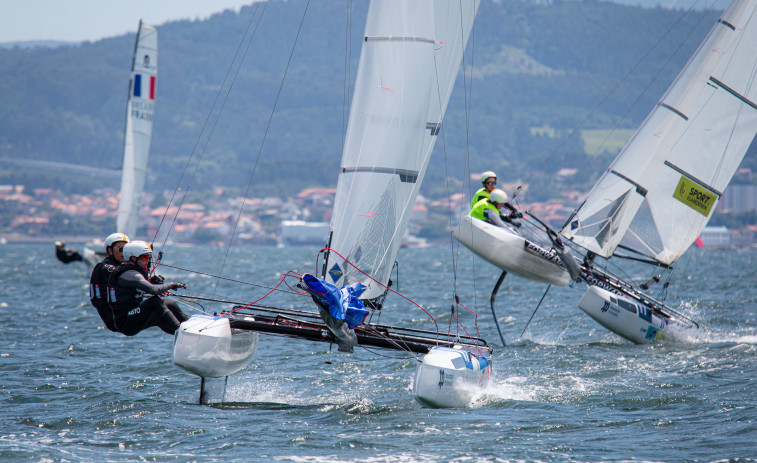 El Mundial juvenil de vela olímpica deja más de un millón de euros de retorno en Vilagarcía