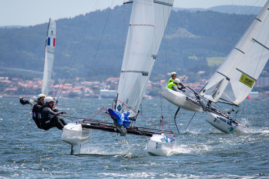 El Mundial juvenil de vela olímpica deja más de un millón de euros de retorno en Vilagarcía