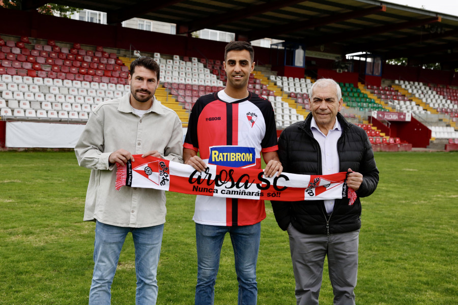 El Arosa inicia mañana el trabajo con su calendario de pretemporada cerrado