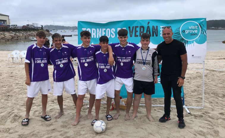 O primer torneo de volei praia en Area de Reboredo contará con oito equipos