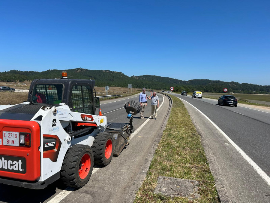 Cacabelos denuncia que la Xunta no realice el mantenimiento de sus carreteras en O Grove