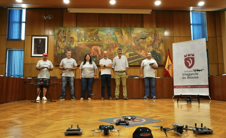 El Concello de Vilagarcía ofrece formación gratuita para el pilotaje profesional de drones STS con fines turísticos