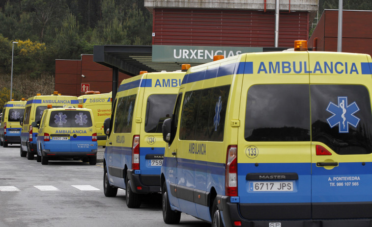 El Sergas licita el servicio de ambulancia del área Pontevedra-O Salnés por 16,25 millones