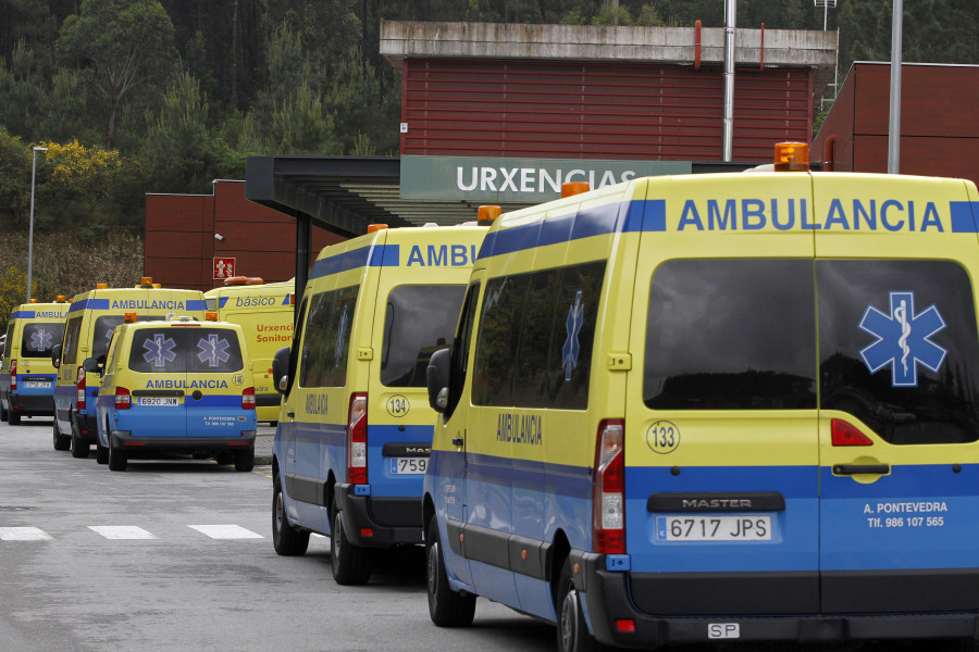 El Sergas licita el servicio de ambulancia del área Pontevedra-O Salnés por 16,25 millones