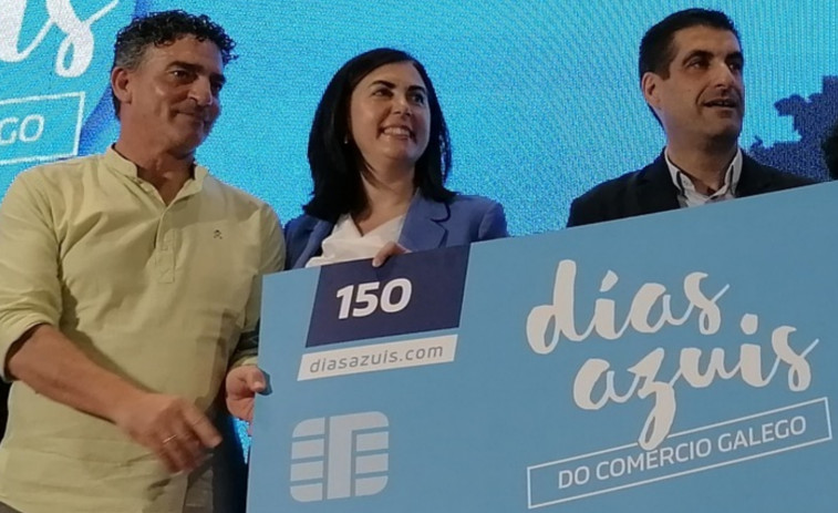 La ribeirense Iria Gómez Bellas resultó premiada en la campaña comercial “Días Azuis”