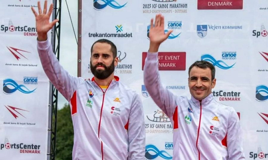 Tono Campos se proclama campeón de Europa de maratón en C1 por sexta vez y Diego Romero logra el bronce