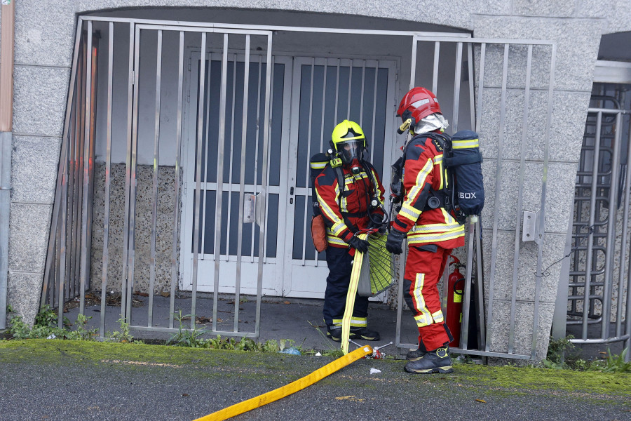 Una sartén al fuego provoca un incendio en una casa de Rubiáns