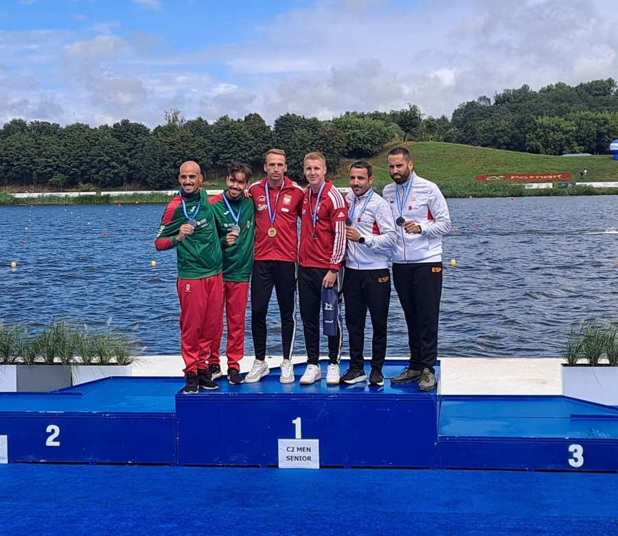 Campos y Romero despiden el Europeo con un bronce en C2