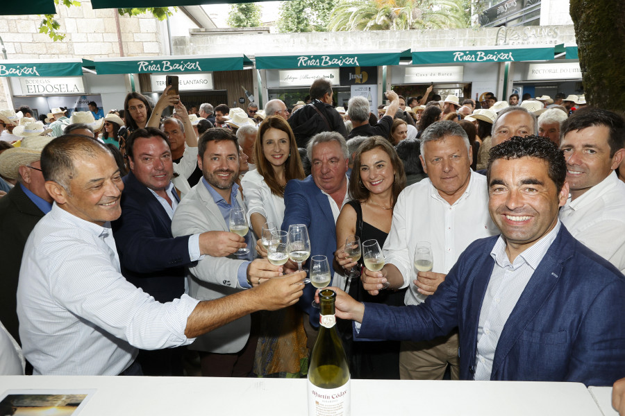 La LXXII Festa do Albariño arranca reivindicativa y orgullosa de ser Ciudad del Vino