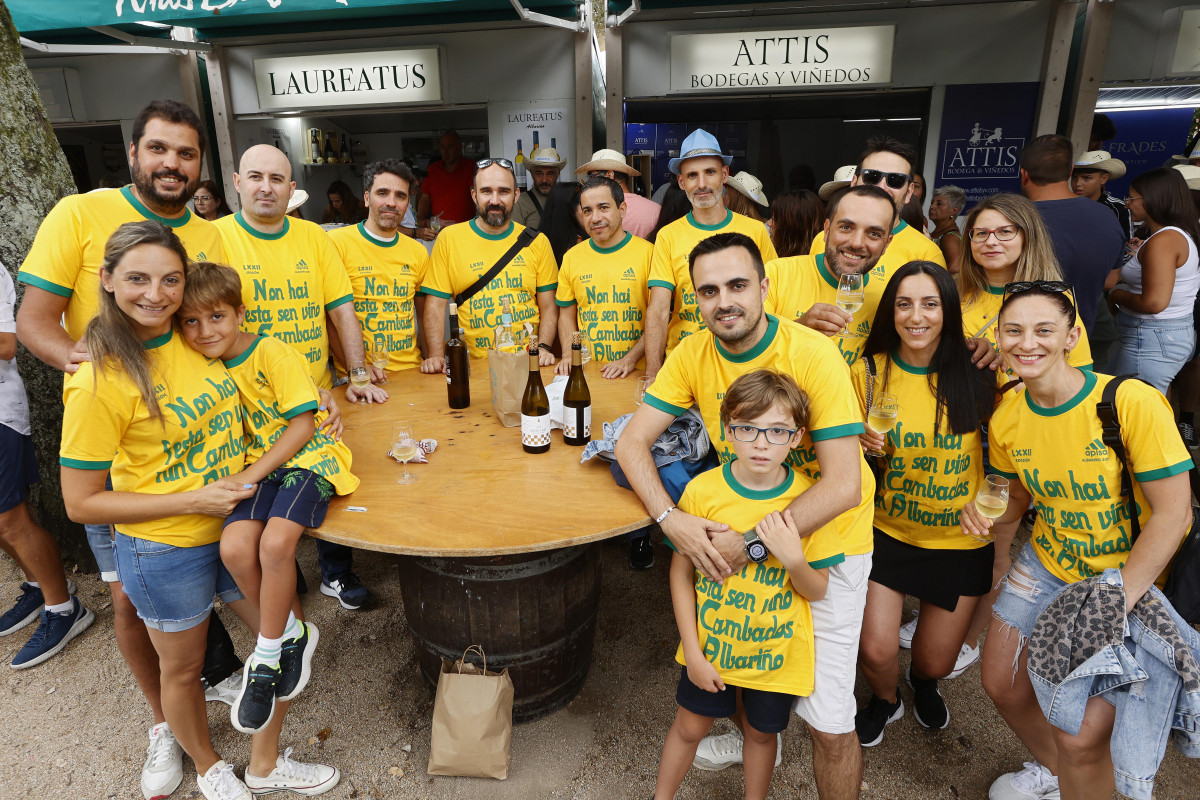 Festa do albariño inauguración peñas