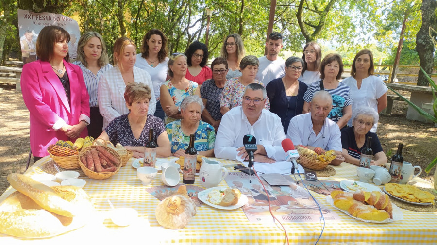 La Festa do Pan espera a más de 1.300 personas y busca ser de Interés Turístico de Galicia