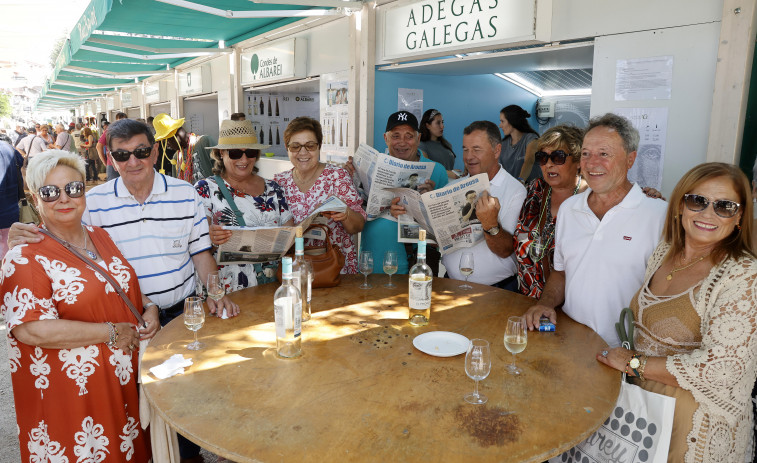 Diario de Arousa cumple con la tradicional entrega de su edición especial por la Festa do Albariño