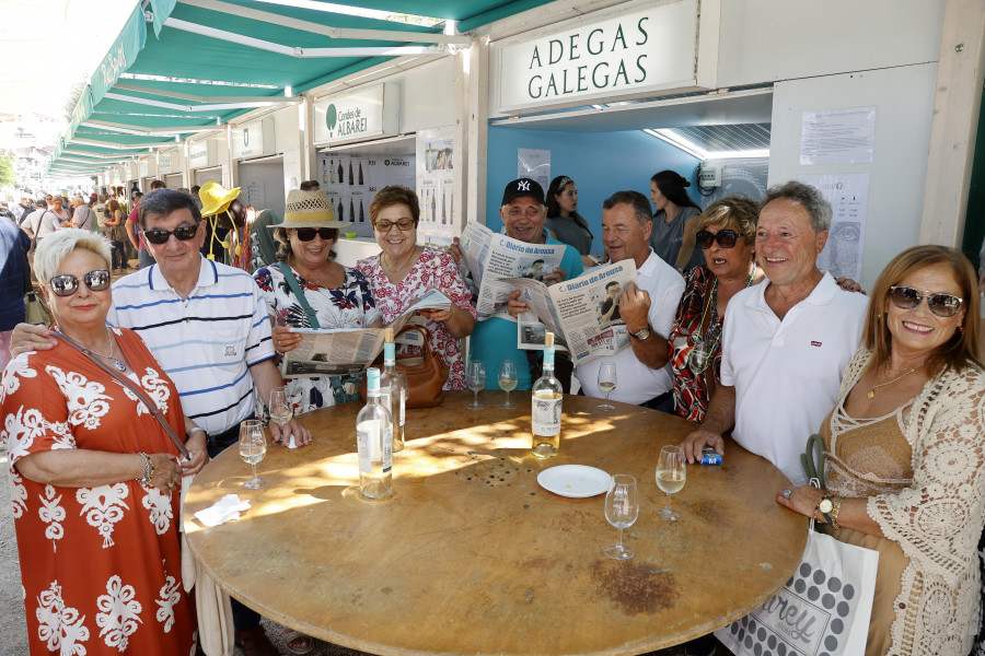 Diario de Arousa cumple con la tradicional entrega de su edición especial por la Festa do Albariño