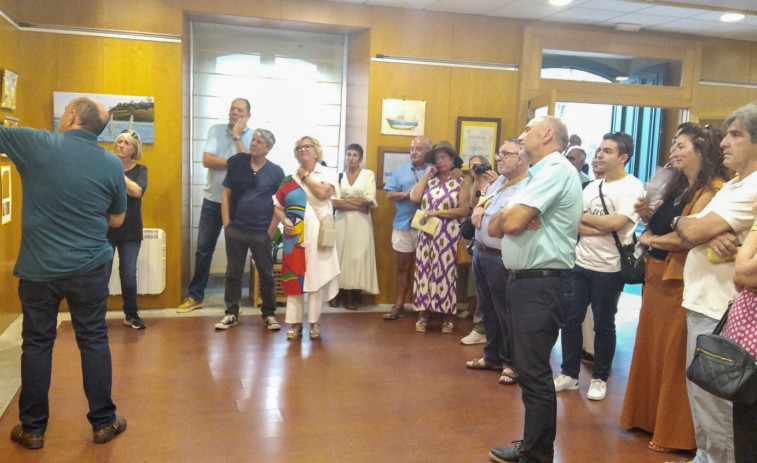 A Pobra acoge la exposición “Caramiñal”, muestra que refleja la identidad de este municipio