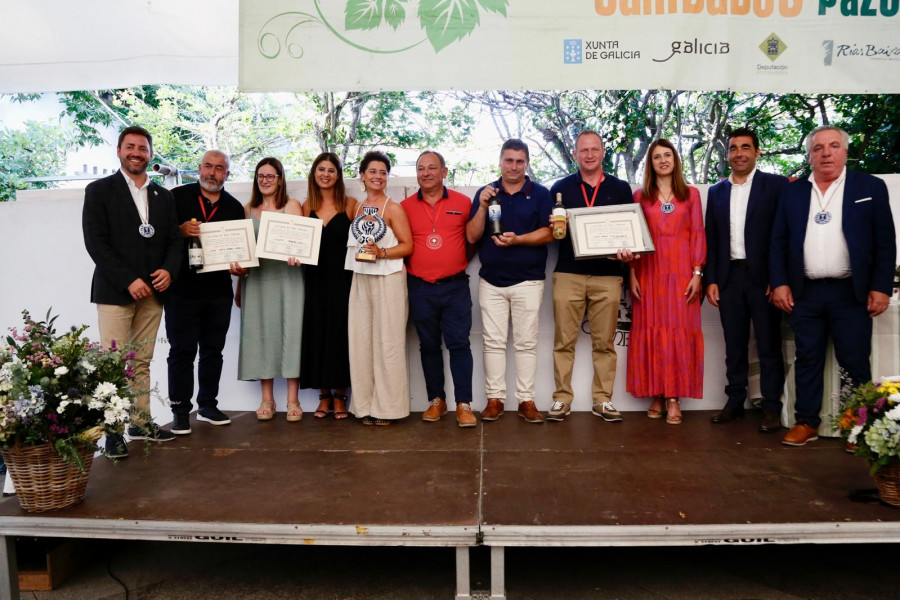 O Salnés se lleva el Ouro y el Bronce de la LXXII Festa do Albariño y la Prata viaja al sur