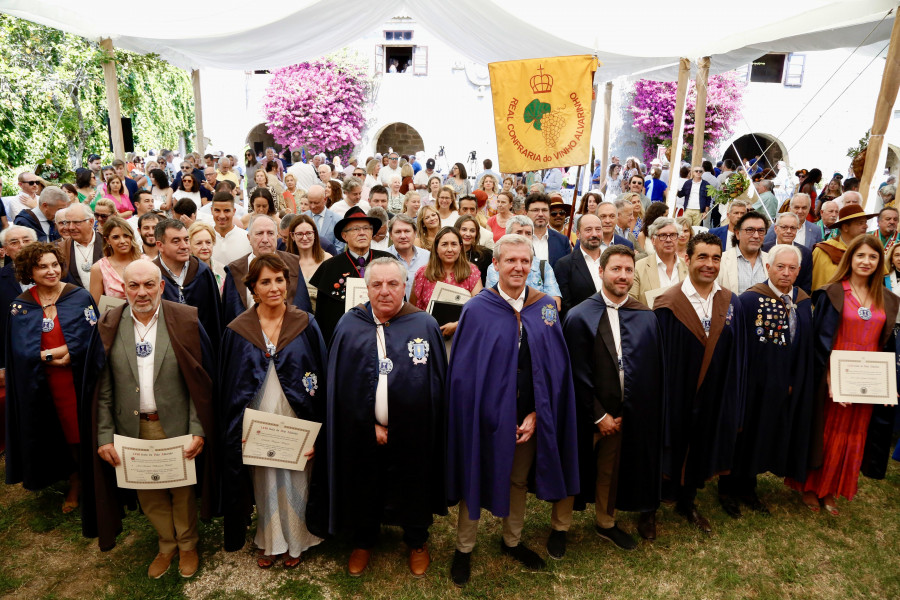 Nuevos embajadores del albariño que beben de los pioneros en una distinción que “no es cosa de un día”