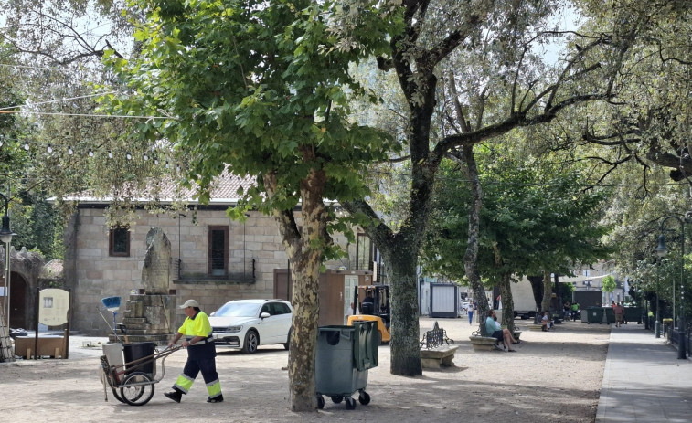 ¿El catavinos de cristal de la Festa do Albariño debería ser de plástico?