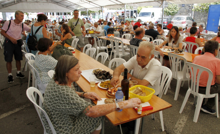 Vilanova inaugura mañana su Festa do Mexillón con una oferta de 13 platos a entre 4 y 14 euros