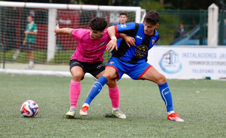 Céltiga y Boiro jugaron de tú a tú en O Terrón