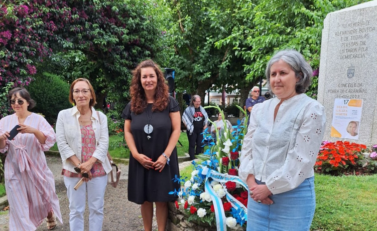 A Pobra homenajeó en el Día da Galiza Mártir a Manuel Hermo Vidal, que fue alcalde en 1936