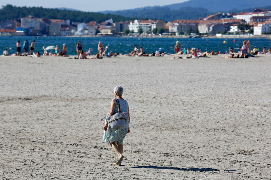 La asociación de la playa advierte que todavía hay cadillo y pide que se actúe con celeridad