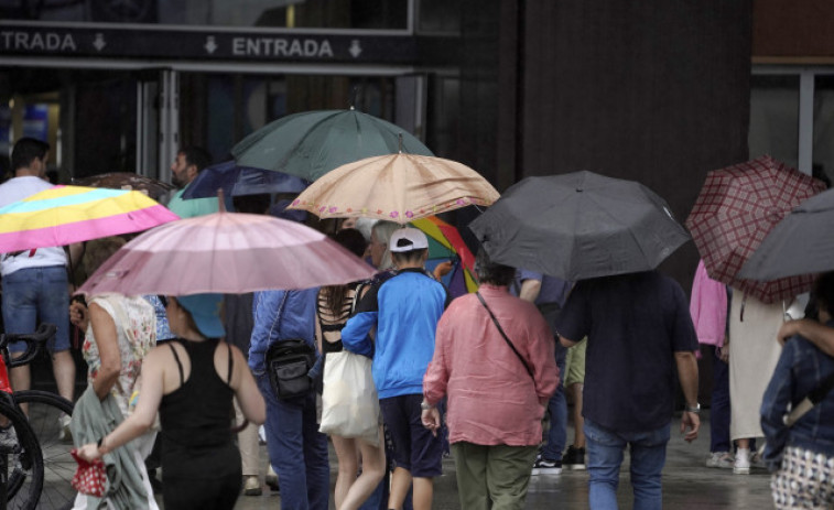 El fin de semana estará marcado por las lluvias en el norte de la península