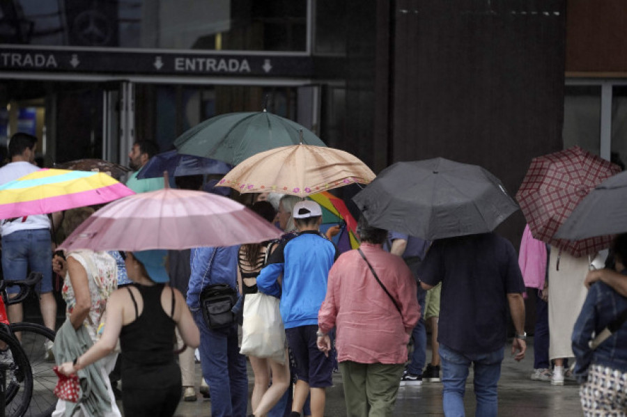 El fin de semana estará marcado por las lluvias en el norte de la península