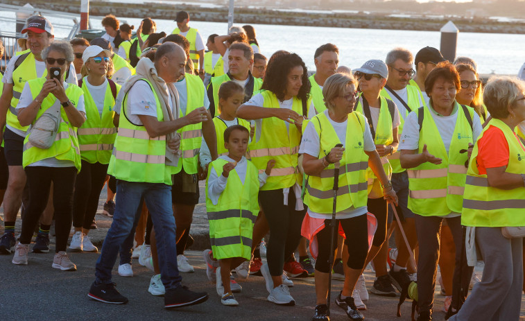 Una Andaina da la salida a un fin de semana de actividad física en Vilanova