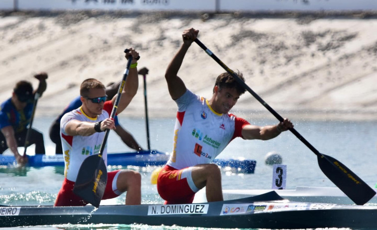 Adrián Sieiro y Noel Domínguez se quedan con el octavo puesto en C2 1000 m