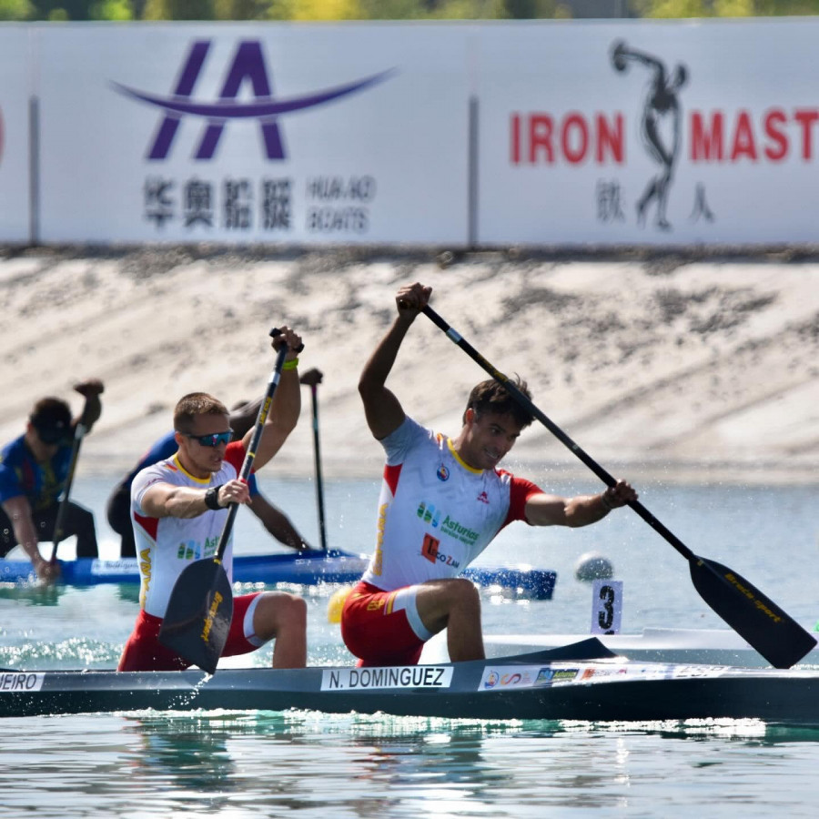 Adrián Sieiro y Noel Domínguez se quedan con el octavo puesto en C2 1000 m