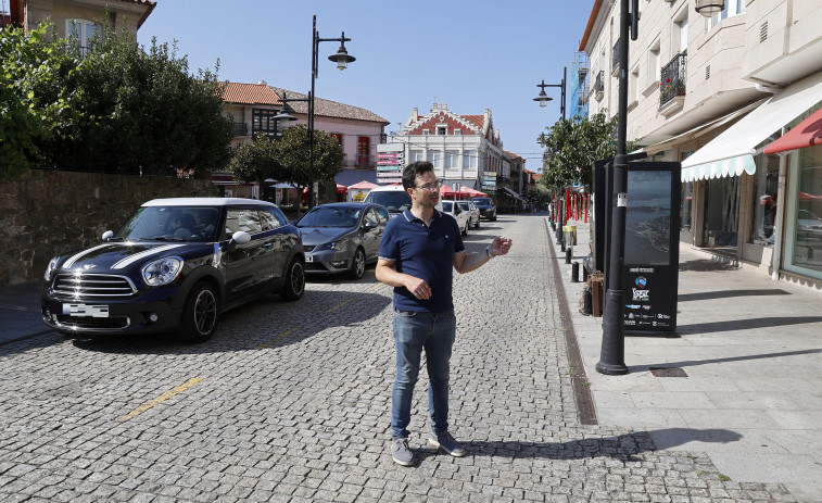 Cambados cerrará al tráfico la Praza de Asorey para completar la peatonalización de Fefiñáns