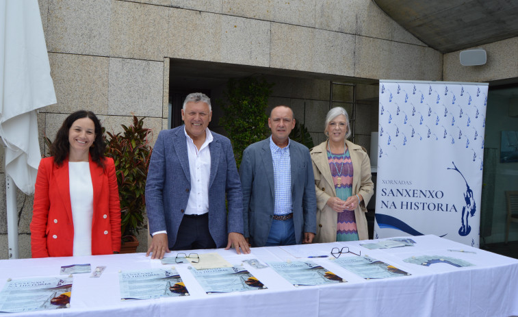 Las ponencias de Rafael Fontoira y Henrique M. Neira inauguran las jornadas Sanxenxo na Historia