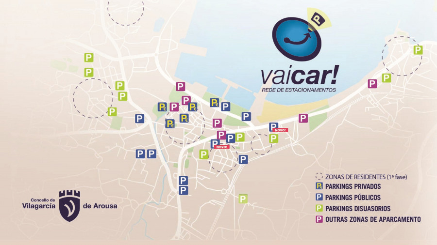 Ravella activará nuevos aparcamientos disuasorios en Desamparados, Carril, Os Duráns y A Xunqueira