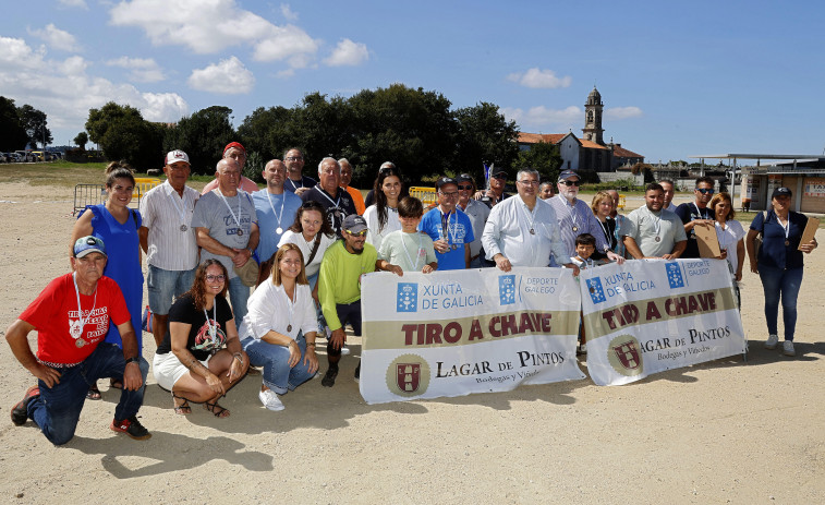 El Concello Ribadumia celebra el éxito de la II edición del Torneo de Tiro A Chave