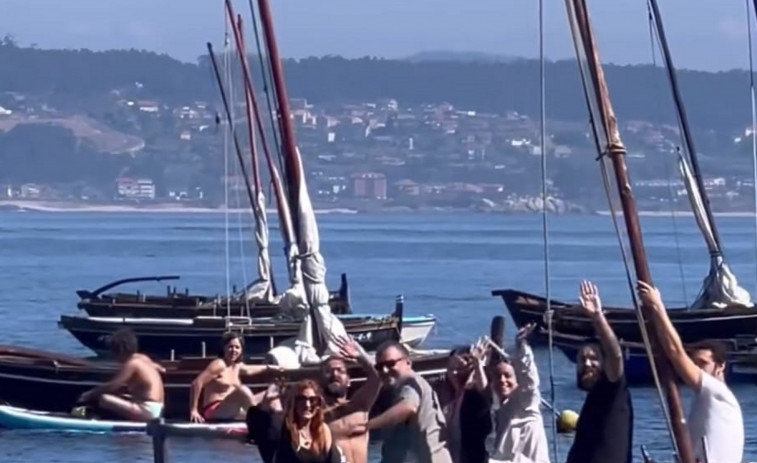 Tanxugueiras, por la Ría con Amigos da Dorna Meca