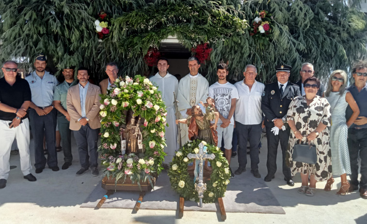 Abanqueiro honró a la Virgen del Carmen con una concurrida y emotiva procesión marítima