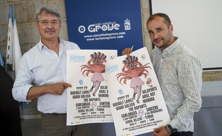 O Grove cierra el cartel de conciertos más extenso del Marisco con Delaporte, The Rapants o Ariel Rot