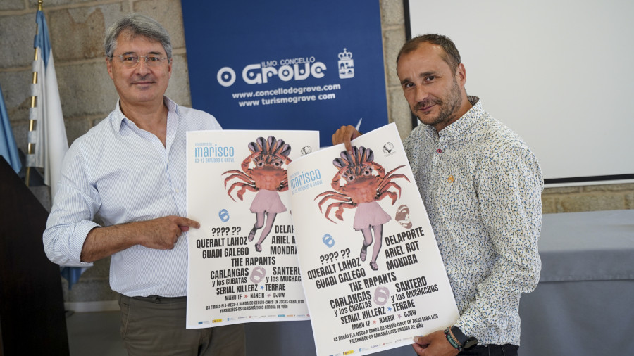 O Grove cierra el cartel de conciertos más extenso del Marisco con Delaporte, The Rapants o Ariel Rot