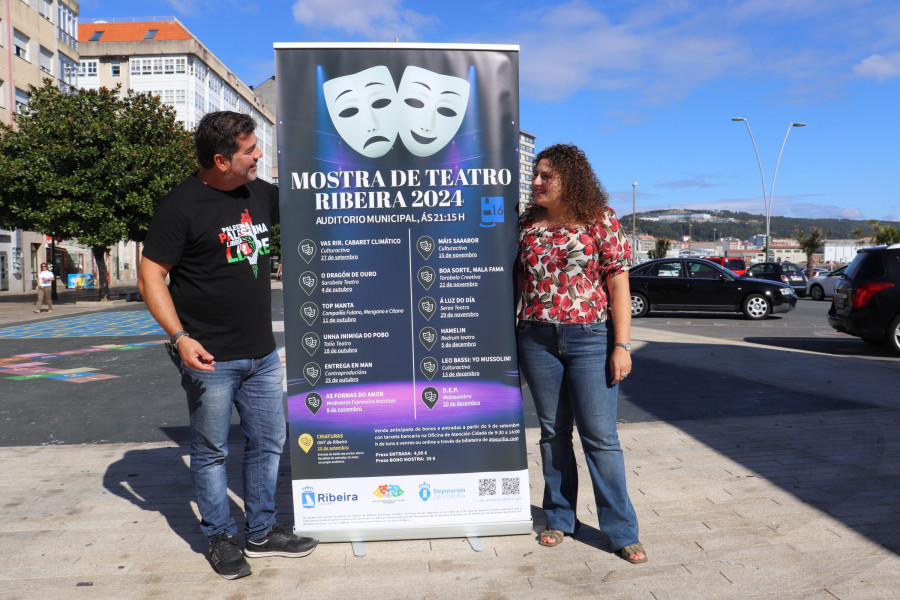 Ribeira programa trece semanas de funciones con la Mostra de Teatro más larga e internacional