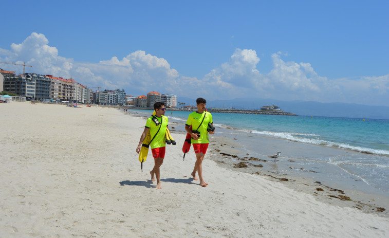 Los socorristas de Sanxenxo atendieron más de 17.000 incidencias en los meses de verano