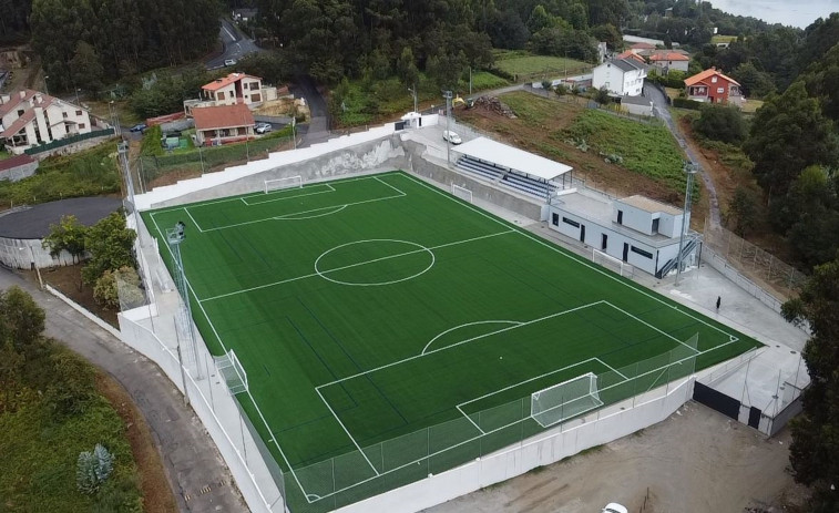 Sanxenxo inaugurará el próximo sábado la reforma integral del campo de Dorrón para el inicio de liga