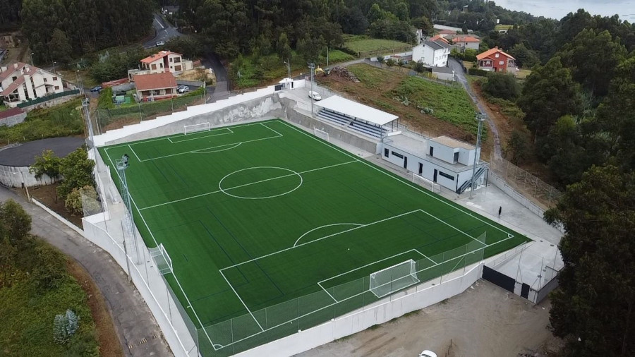 Sanxenxo inaugurará el próximo sábado la reforma integral del campo de Dorrón para el inicio de liga