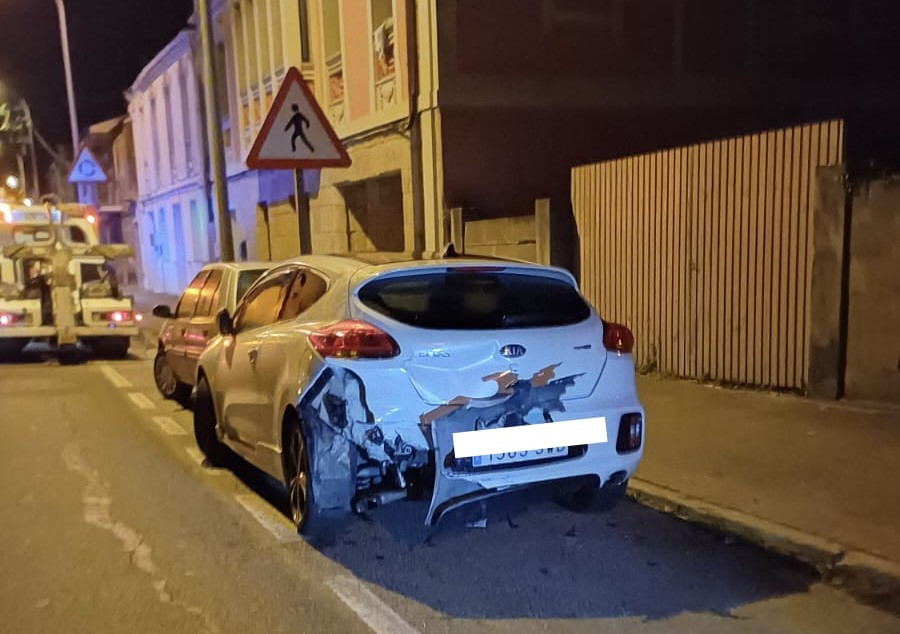 Accidente en Sanxenxo