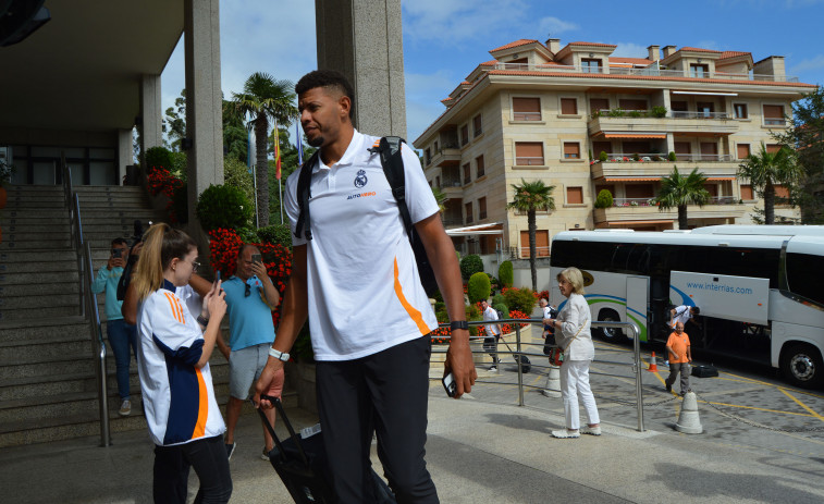 El Real Madrid ya está en el Hotel Carlos I Silgar de Sanxenxo