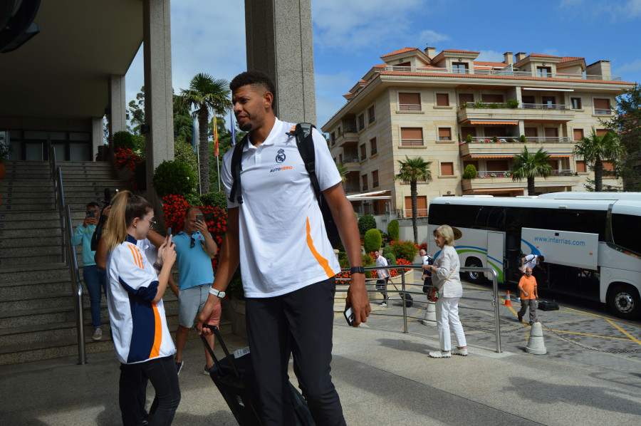 El Real Madrid ya está en el Hotel Carlos I Silgar de Sanxenxo