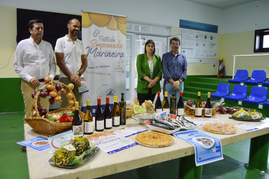 La VI Festa da Empanada de Portonovo ofrece una veintena de propuestas con productos del mar